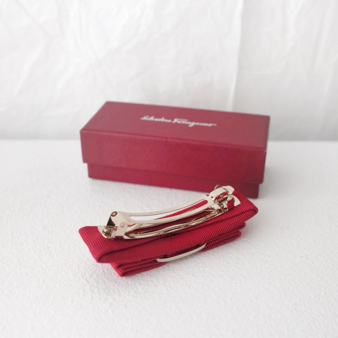 Ferragamo vintage hair clip