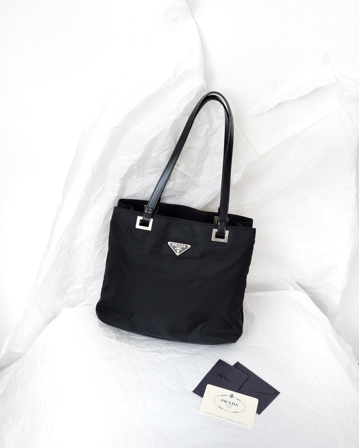 Prada vintage nylon tote bag