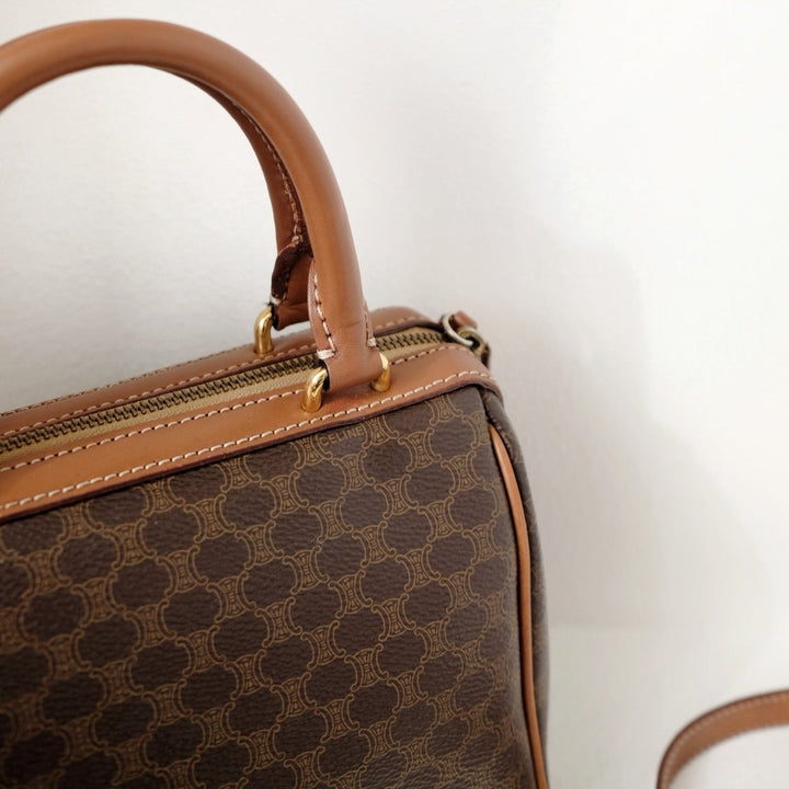 Celine macadam 2way mini boston bag