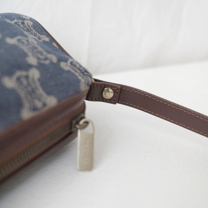 Celine vintage denim bag