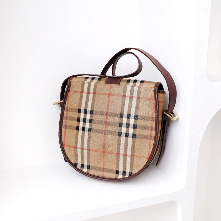 Burberry vintage pvc cross body bag