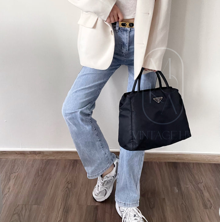 Prada vintage nylon handbag
