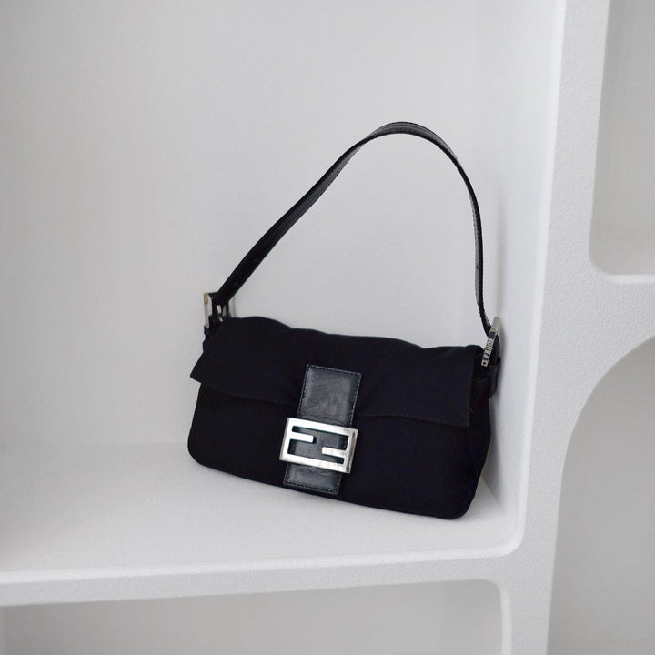 Fendi vintage nylon baguette bag