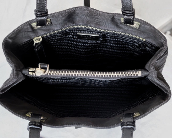 Prada vintage nylon tote bag