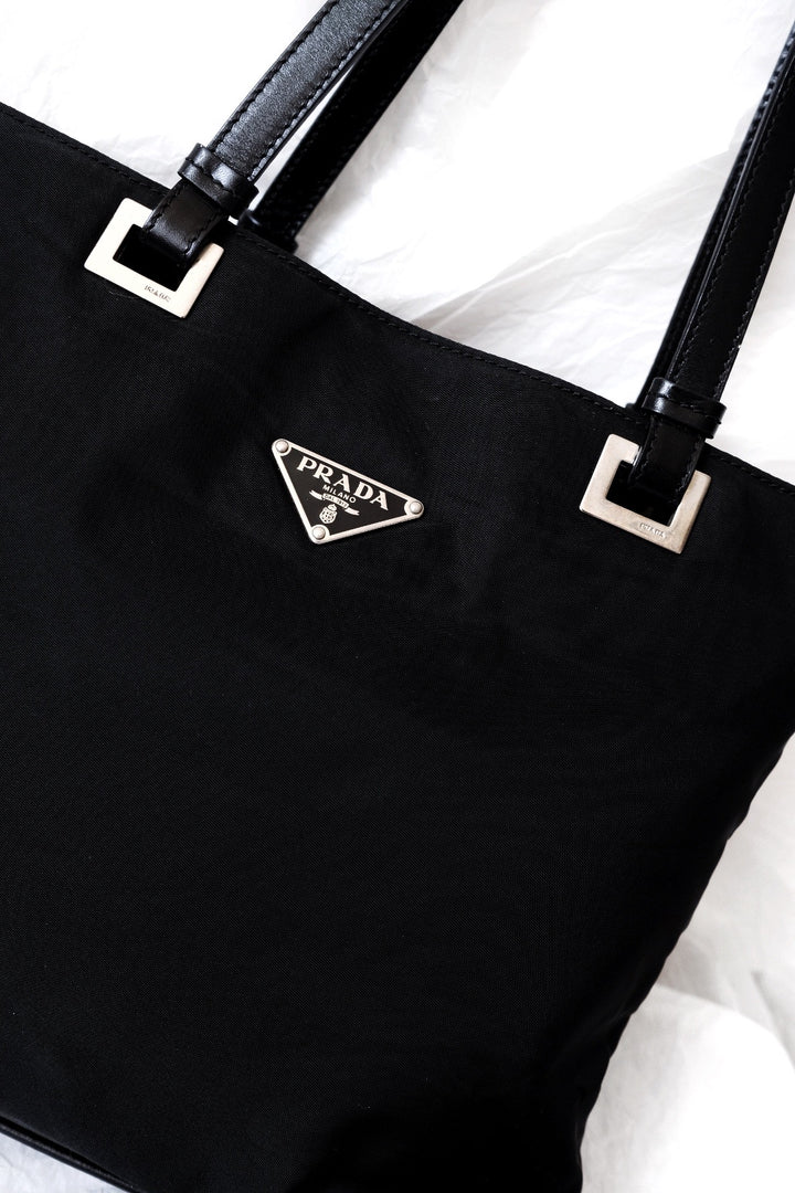 Prada vintage nylon tote bag