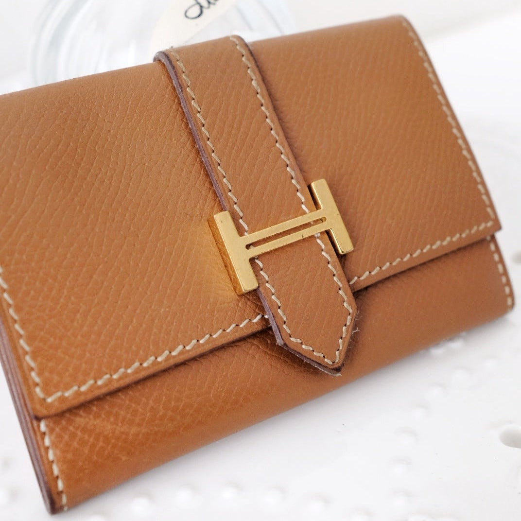 Hermes bearn coin card case
