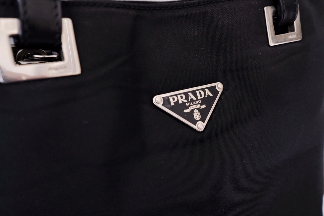 Prada vintage nylon tote bag