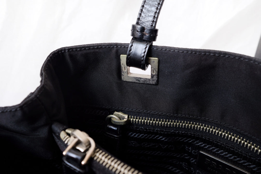 Prada vintage nylon tote bag
