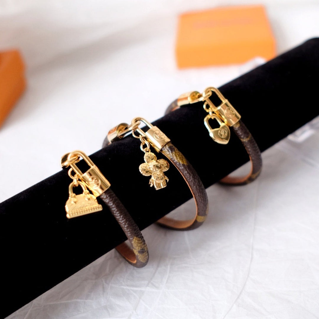 Louis Vuitton leather handmade accessories