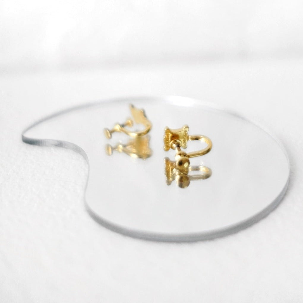 Celine vintage gold earrings