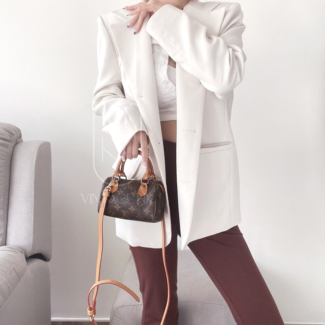 Louis Vuitton speedy mini monogram canvas monogram hand bag