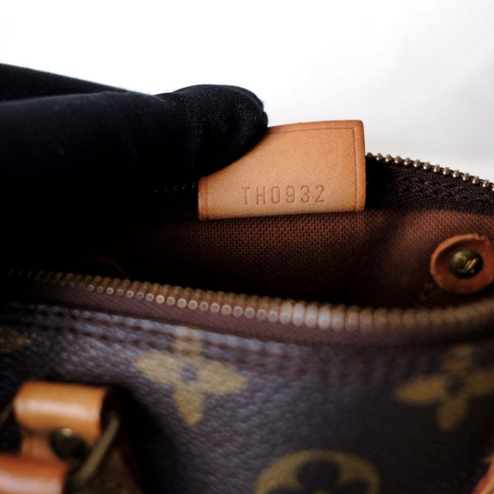 Louis Vuitton speedy mini monogram canvas monogram hand bag