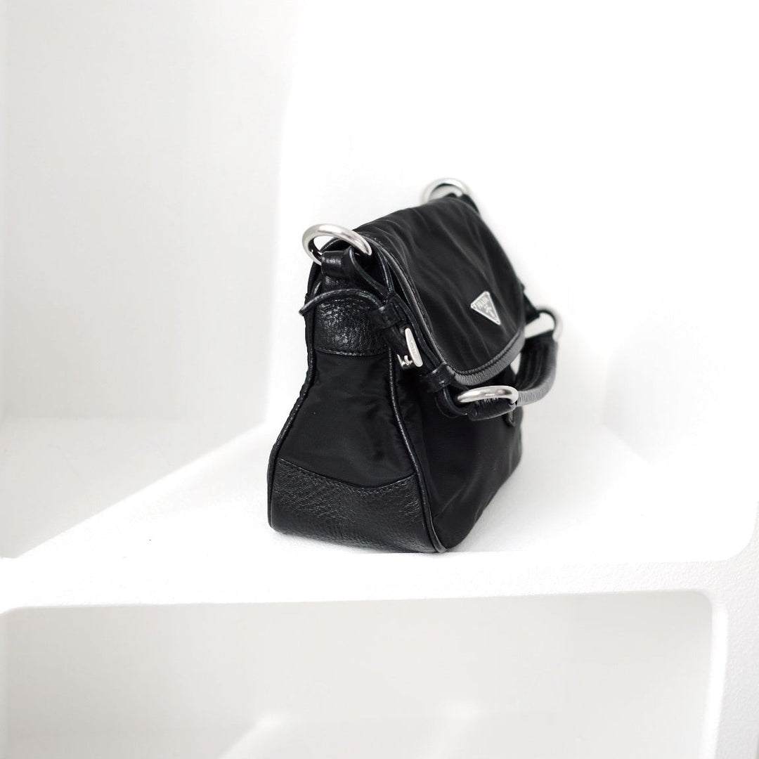 Prada tessuto nylon shoulder bag