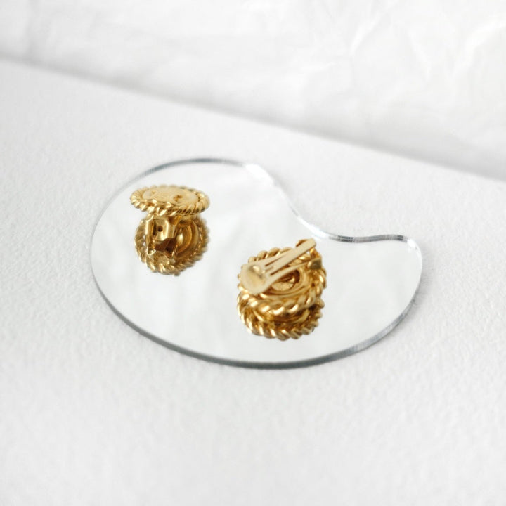 Celine vintage gold earrings