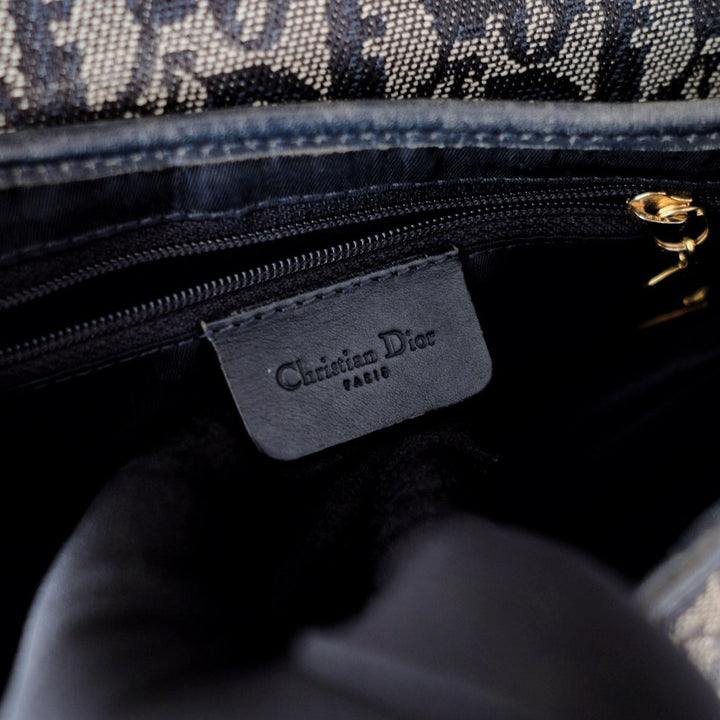 Dior vintagre trotter saddle bag
