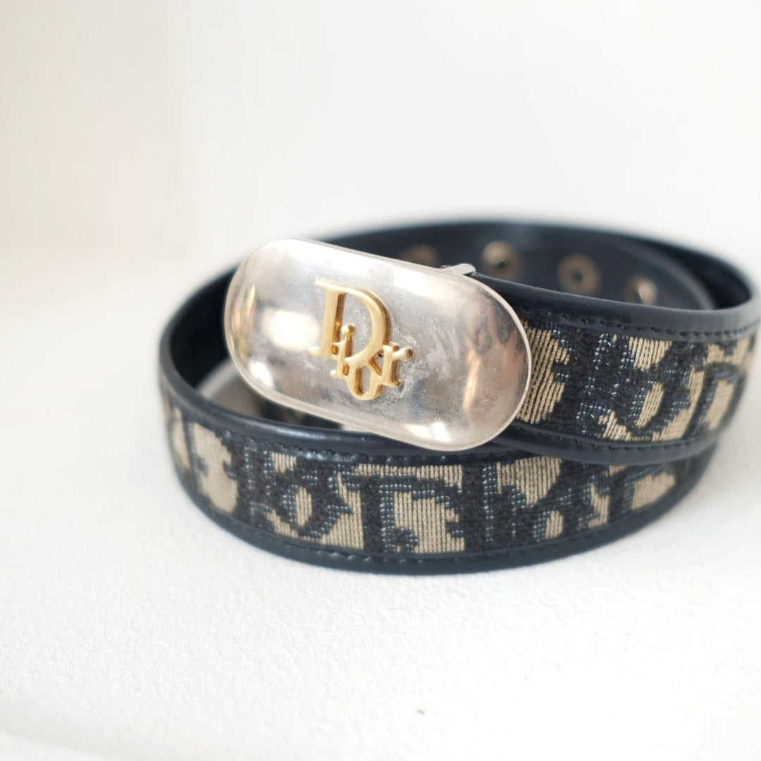 Dior vintage belt (navy)