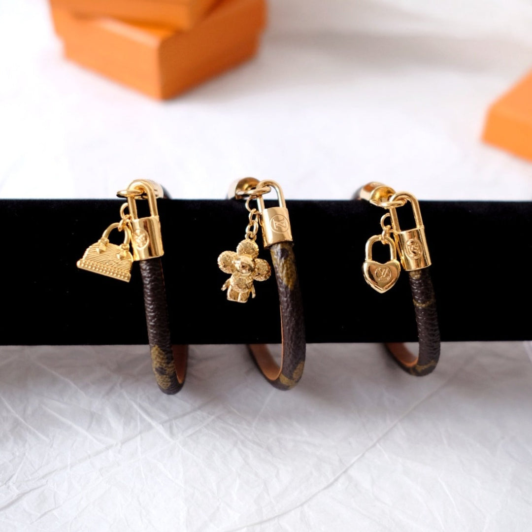 Louis Vuitton leather handmade accessories