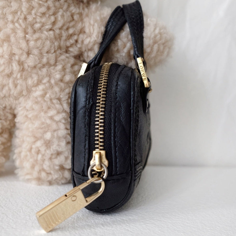 Loewe  amazona  leather mini bag