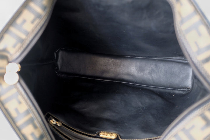 Fendi old zucka pvc tote bag