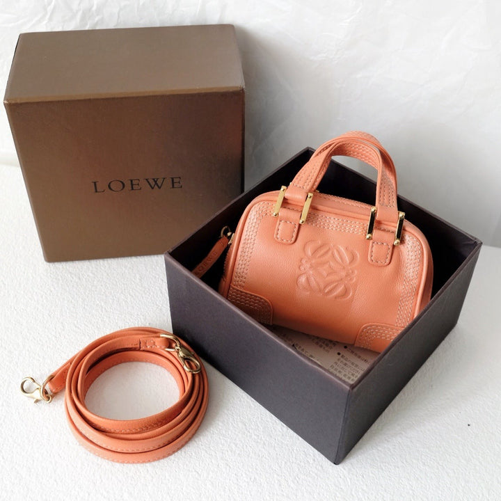 Loewe amazona  leather mini bag