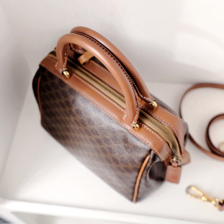 Celine macadam 2way mini boston bag