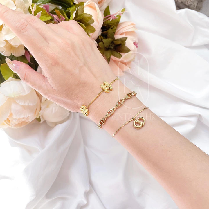 Chanel vintage CC bracelet