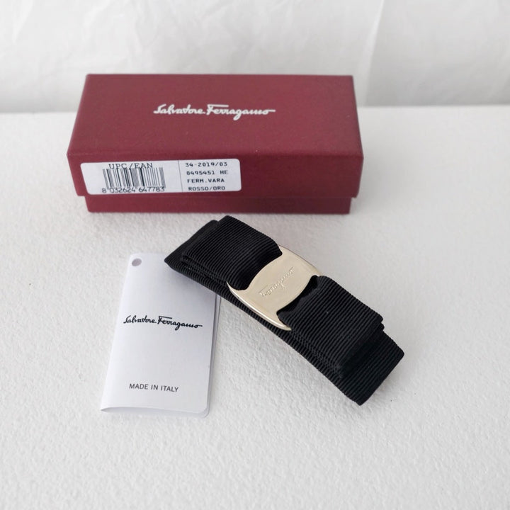 Ferragamo vintage hair clip