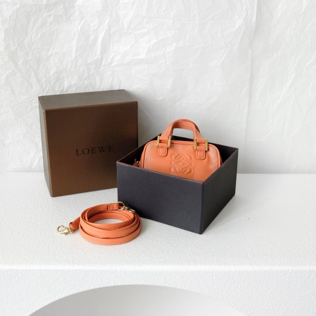 Loewe amazona  leather mini bag
