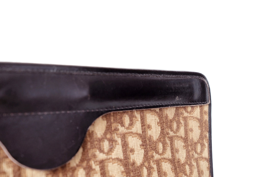 Dior vintage monogram clutch bag