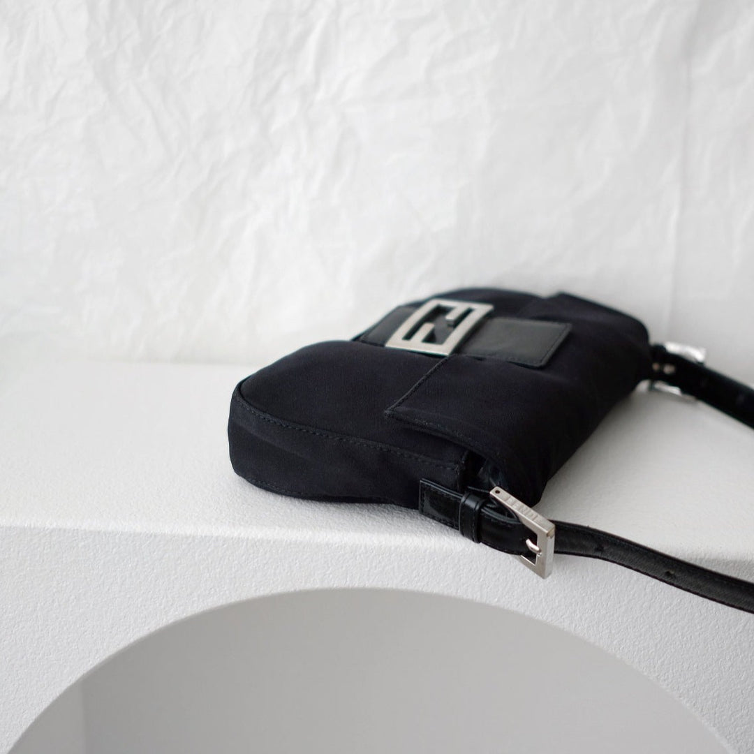 Fendi vintage nylon baguette bag