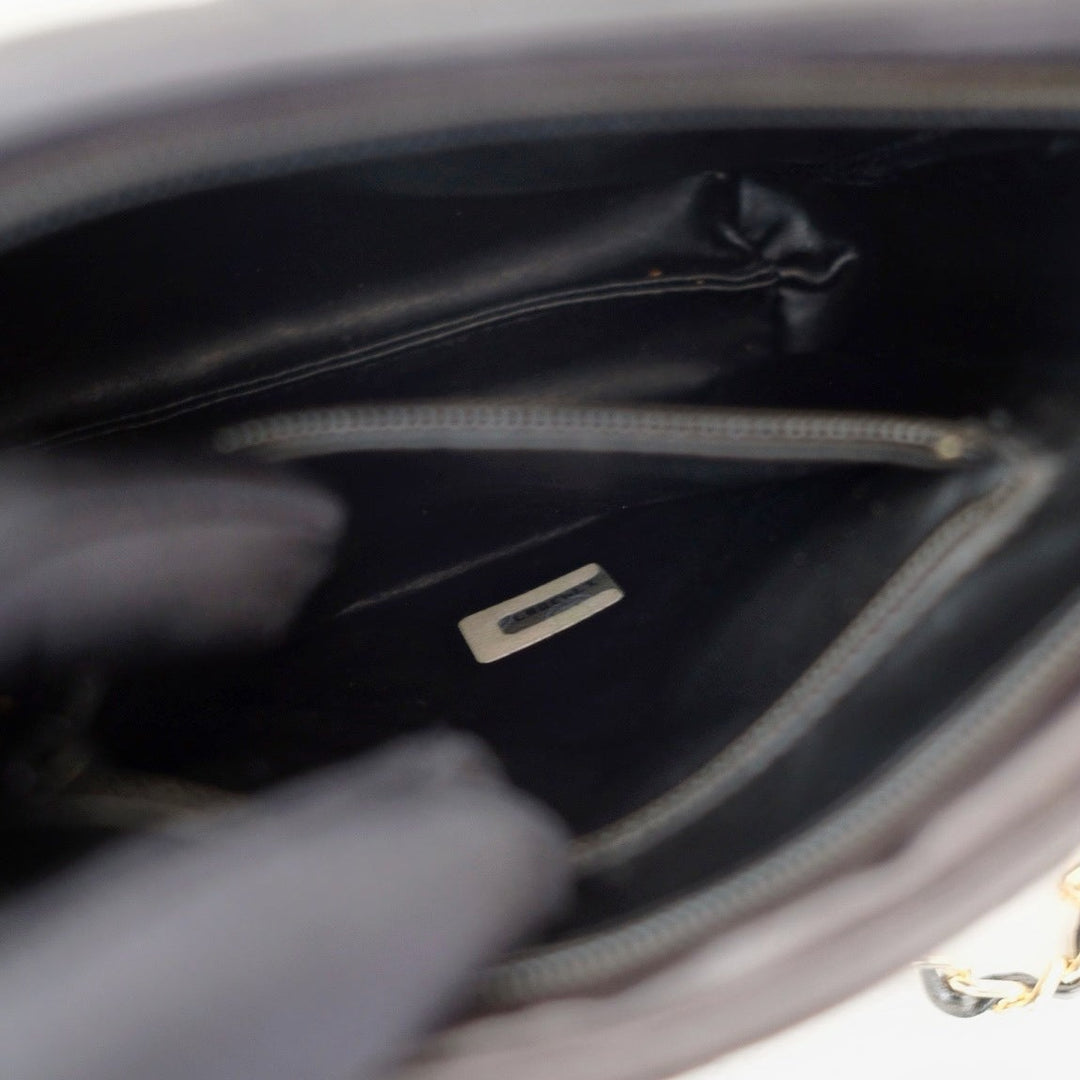 Chanel vintage quilted sheepskin CC belt bag