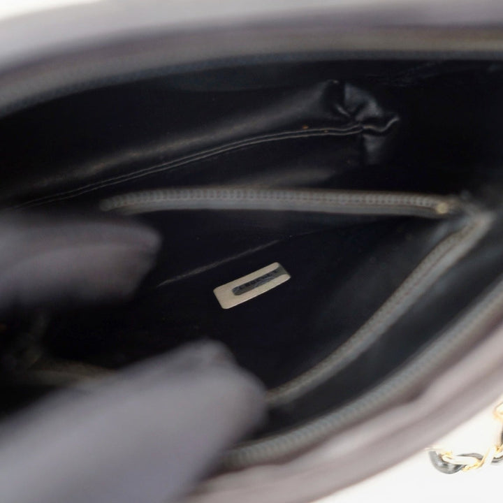 Chanel vintage quilted sheepskin CC belt bag