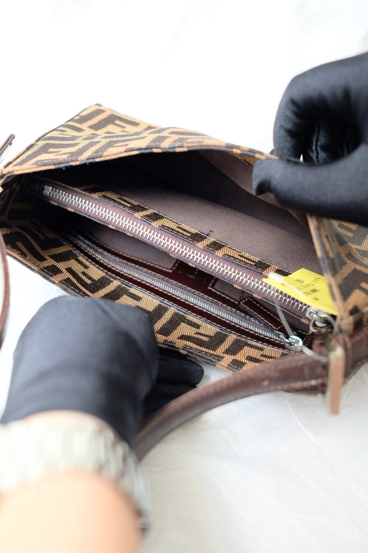 Fendi vintage zucca baguette bag