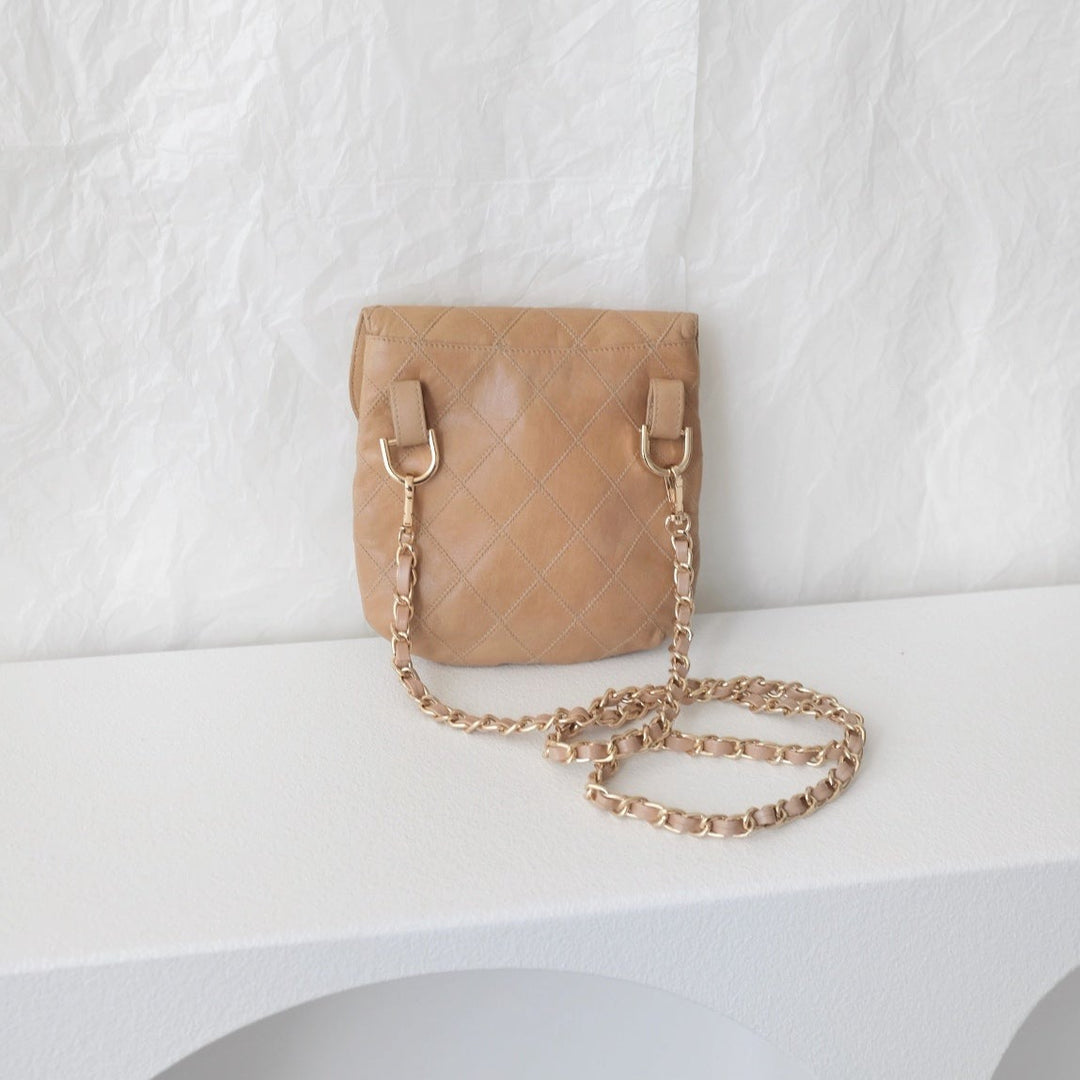 Chanel quilted  CC belt bag