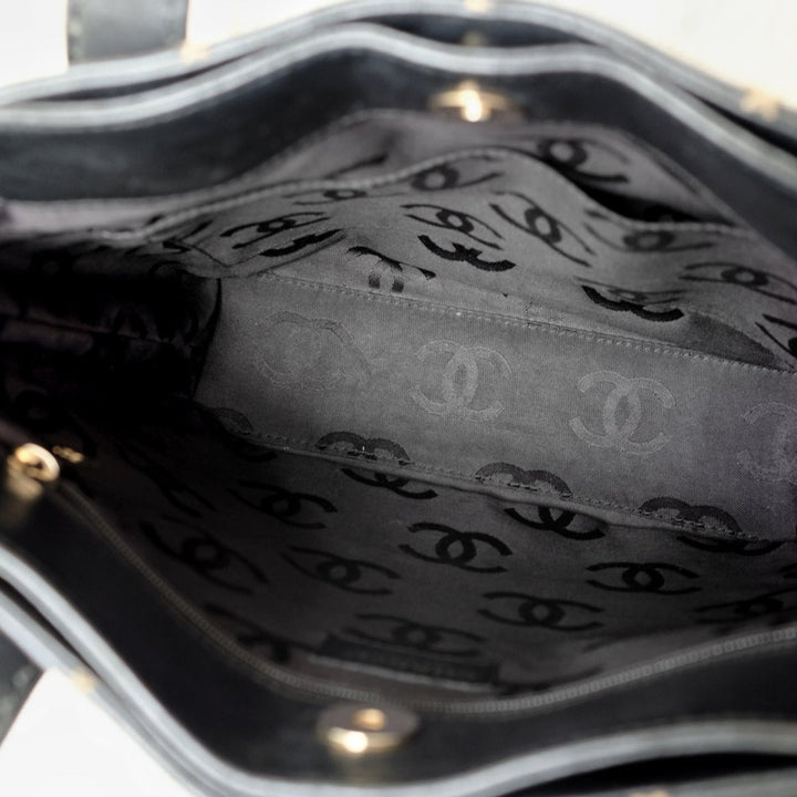 Chanel wild stitch cc tote bag