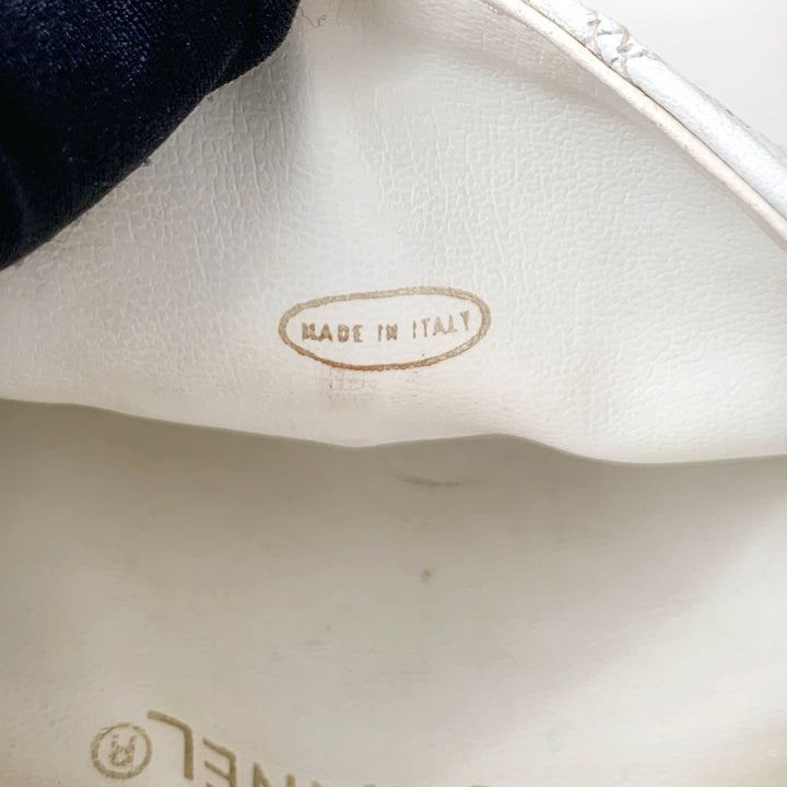 Chanel vintage quilted sheepskin CC belt bag