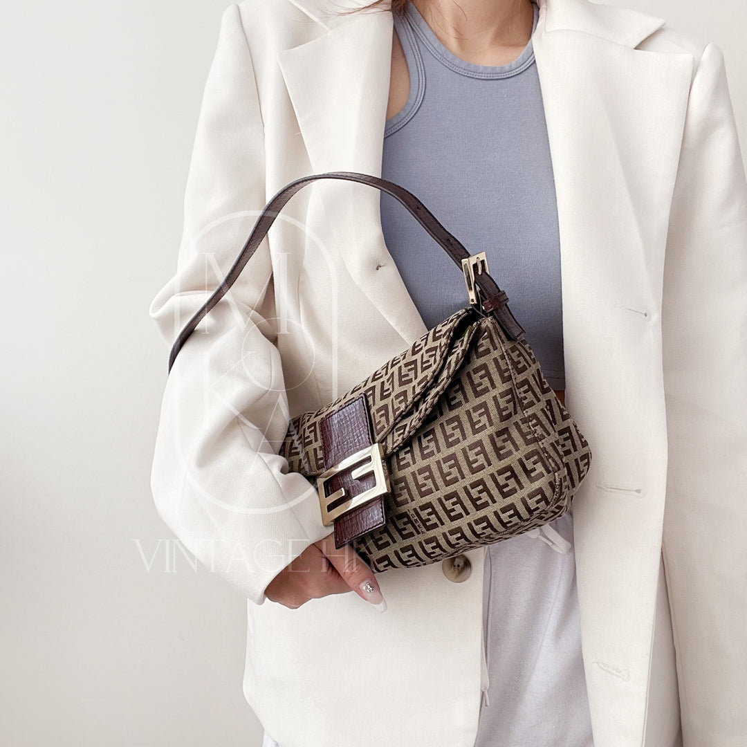 Fendi Vintage Zucchino Baguette