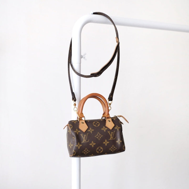 Louis Vuitton speedy mini monogram canvas monogram hand bag