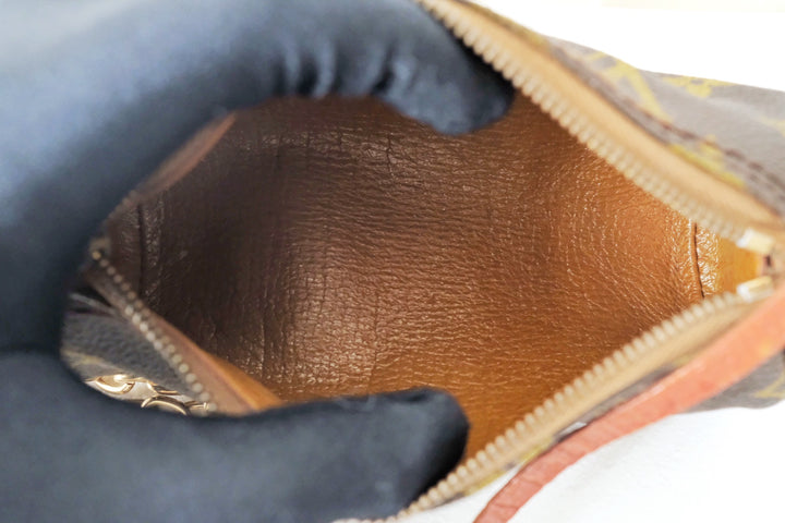 Lv mini papillon leather handbag