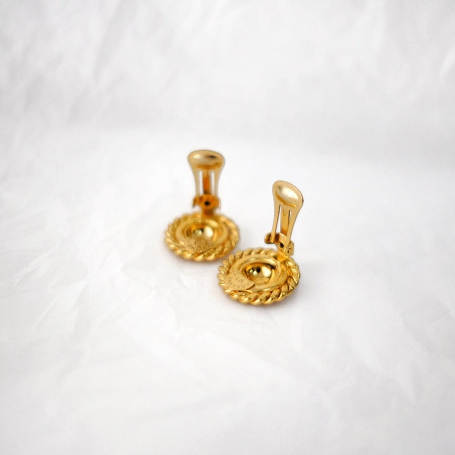 Celine vintage gold earrings