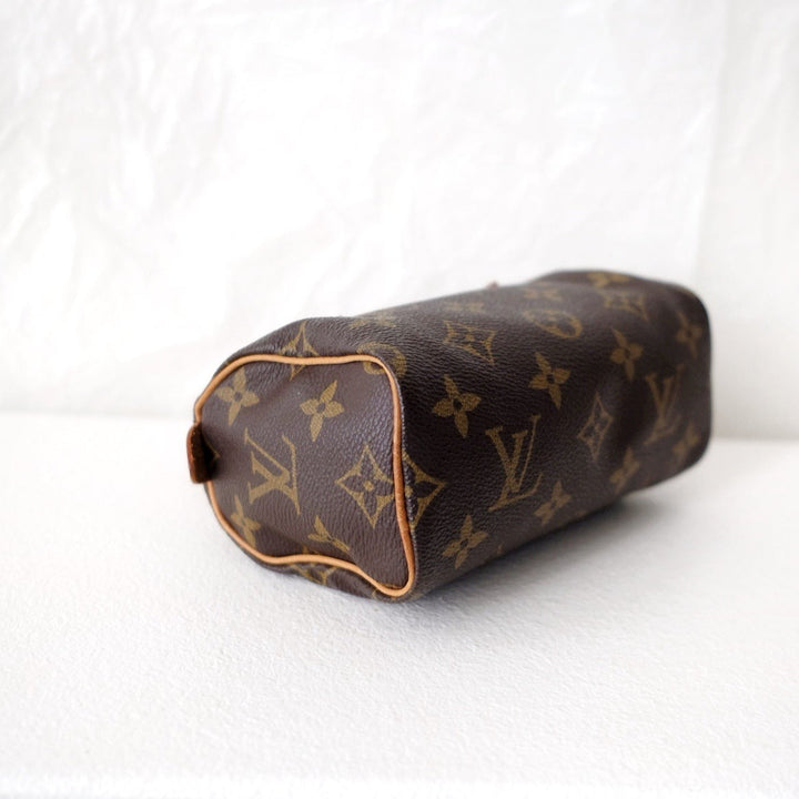 Louis Vuitton speedy mini monogram canvas monogram hand bag