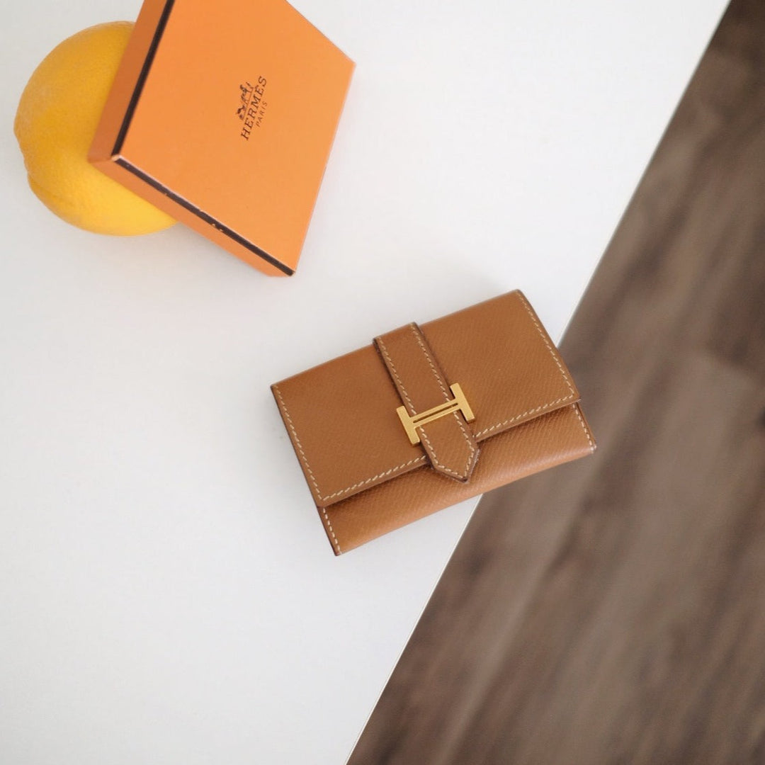 Hermes bearn coin card case