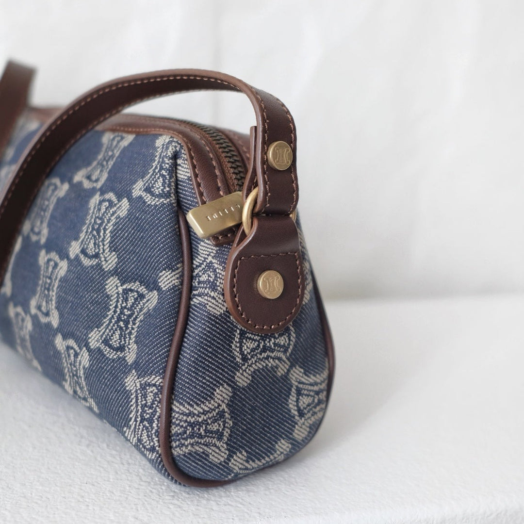 Celine vintage denim bag