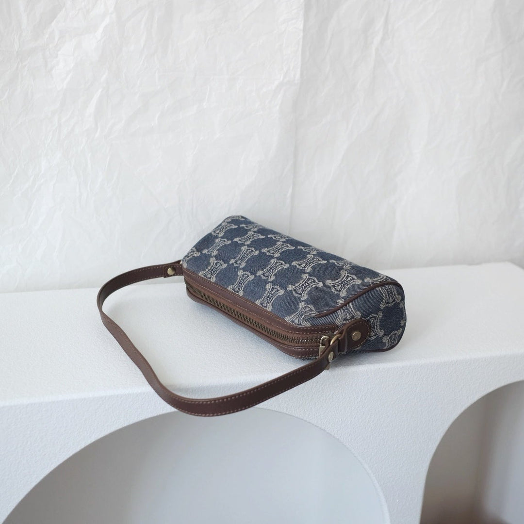 Celine vintage denim bag