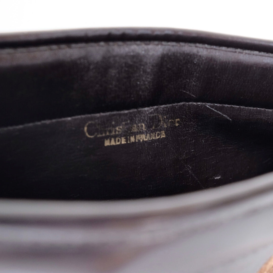 Dior vintage monogram clutch bag