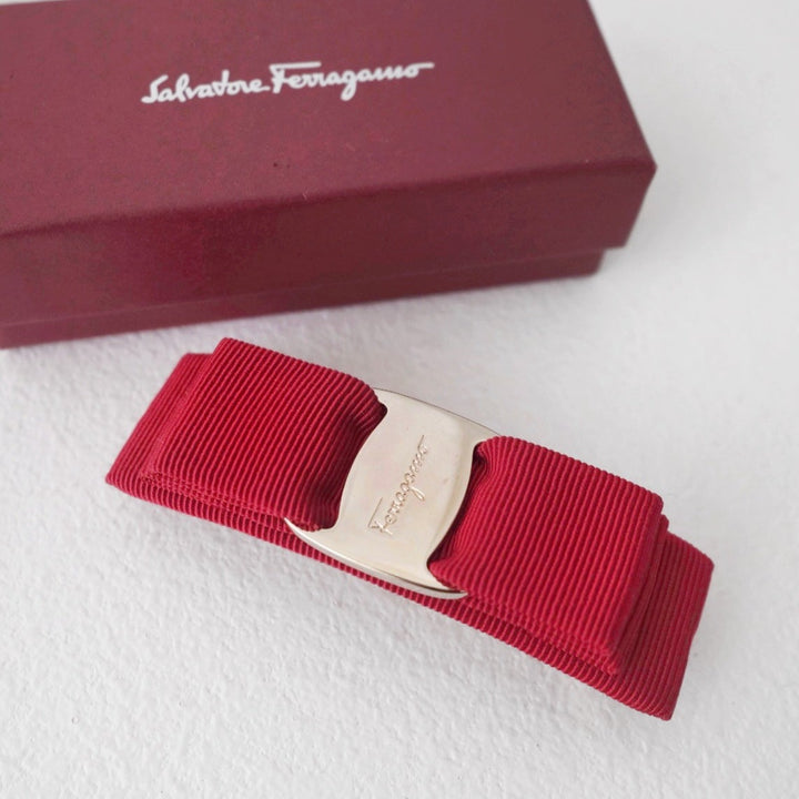 Ferragamo vintage hair clip