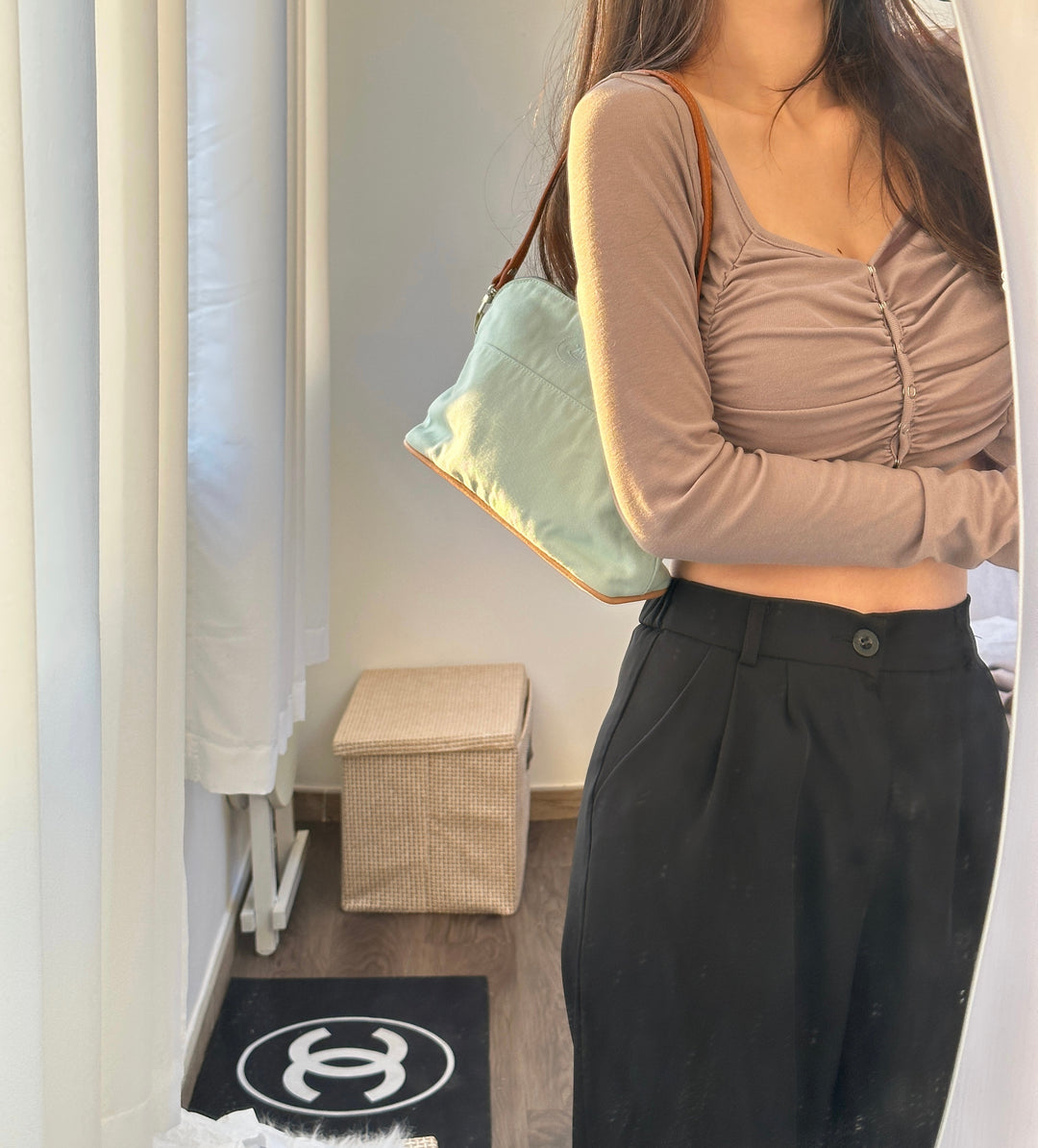 Hermes vintage clutch bag