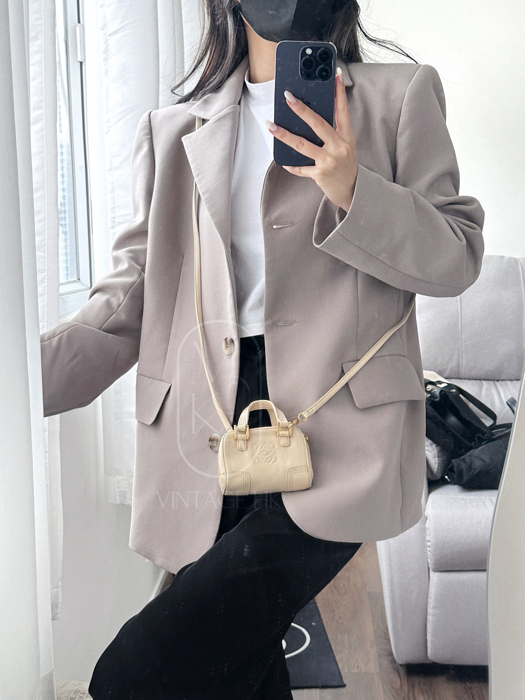 Loewe amazona  leather mini bag