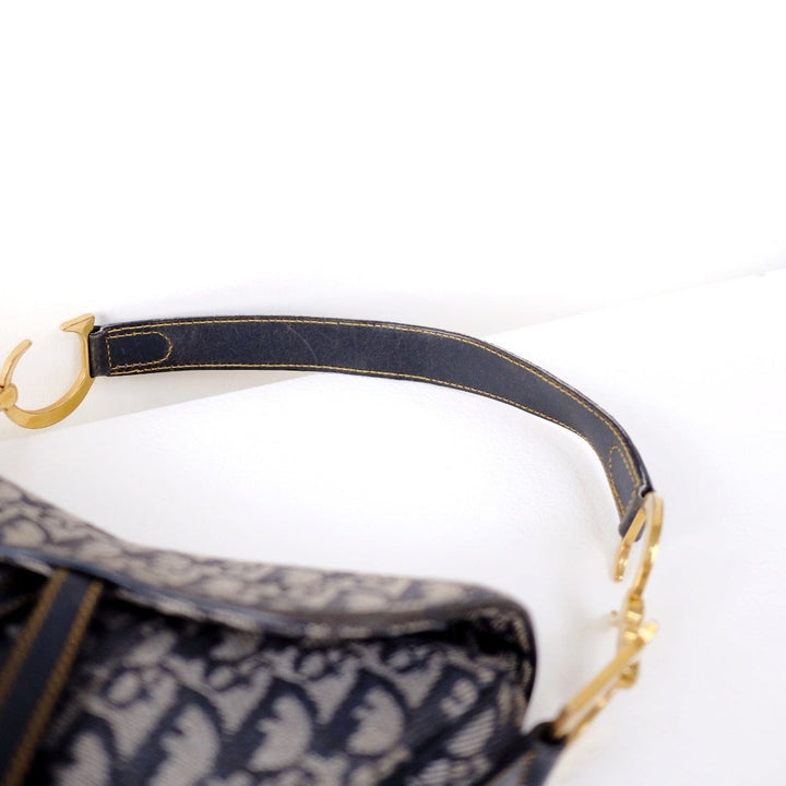 Dior vintagre trotter saddle bag