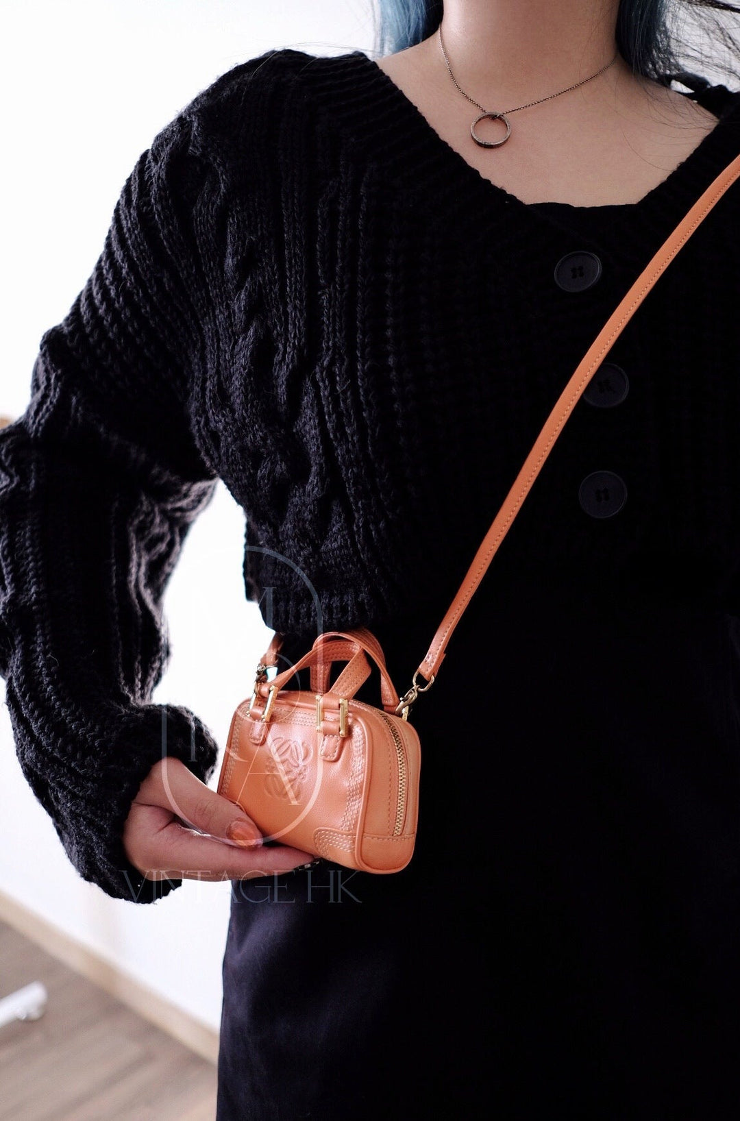 Loewe amazona  leather mini bag